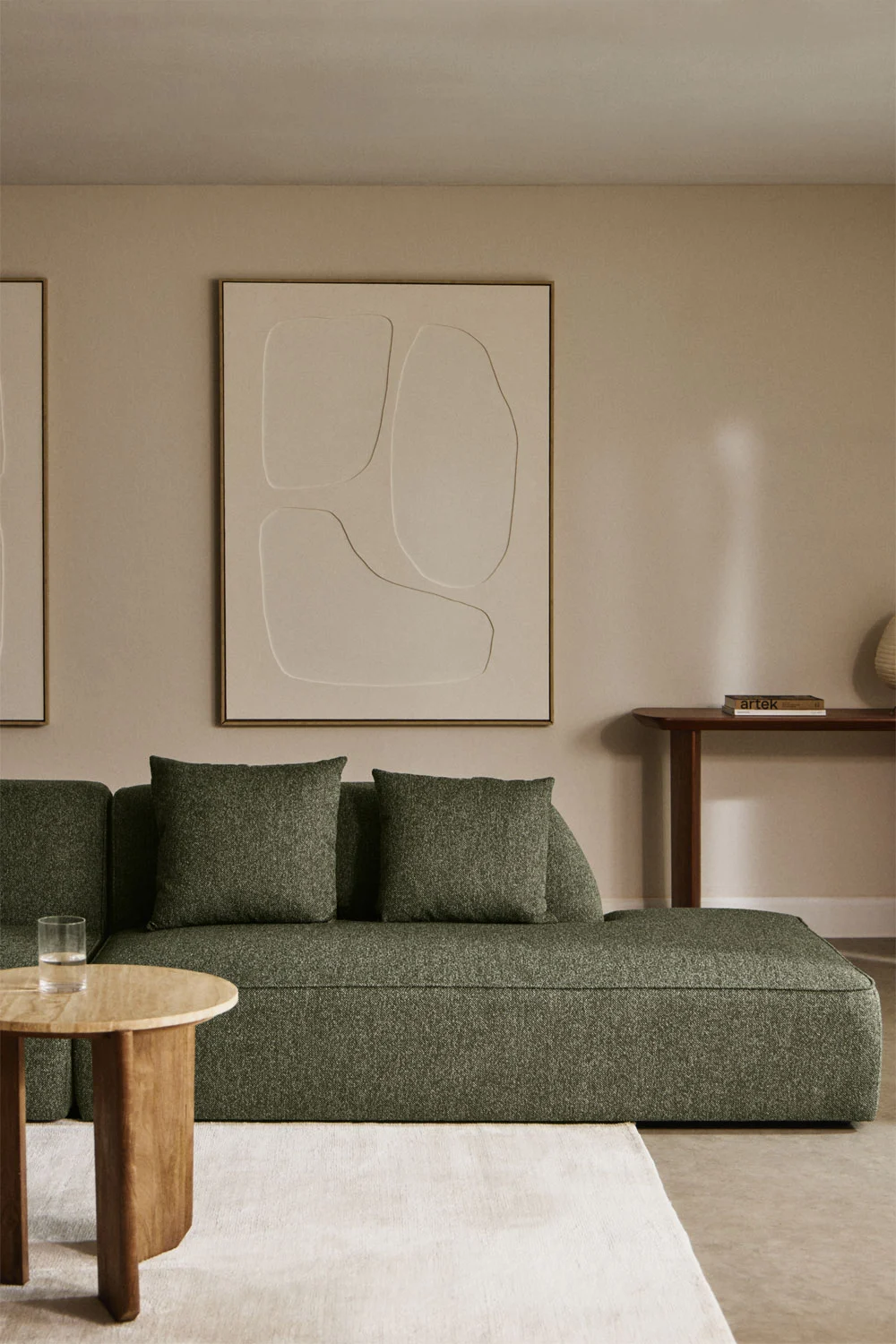 UV HOME Right sofa module for upholstered modular sofa Cardea