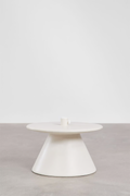 Darwys Round Concrete Parasol Base with Integrated Table