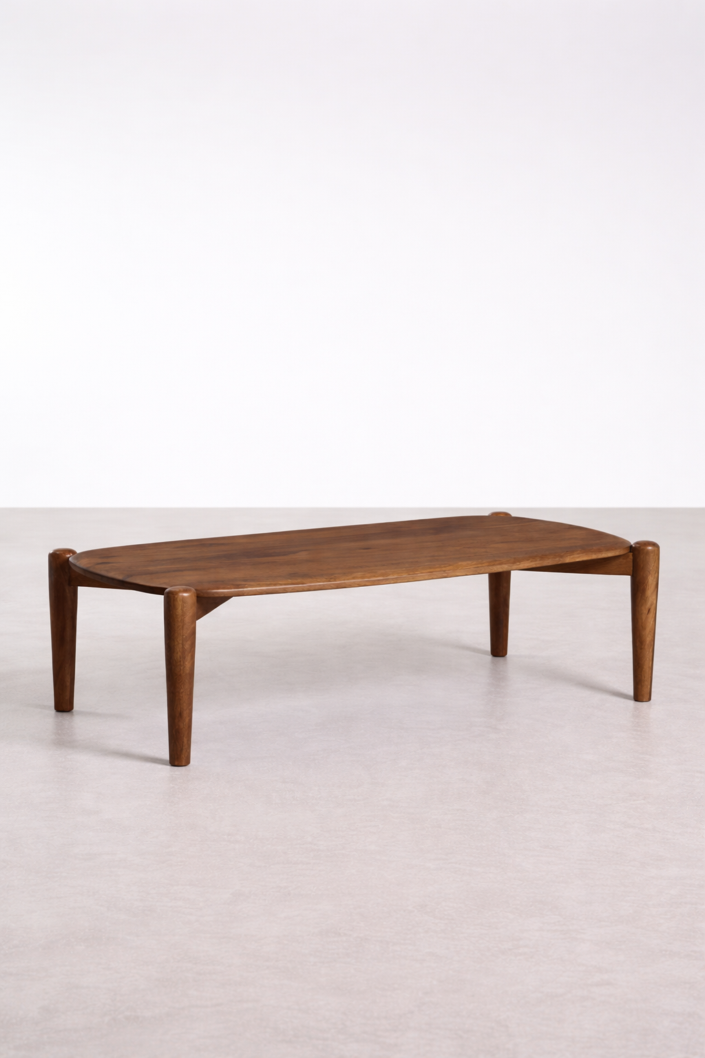 UV HOME Gina Rectangular Coffee Table 120x60 cm – Solid Mango Wood