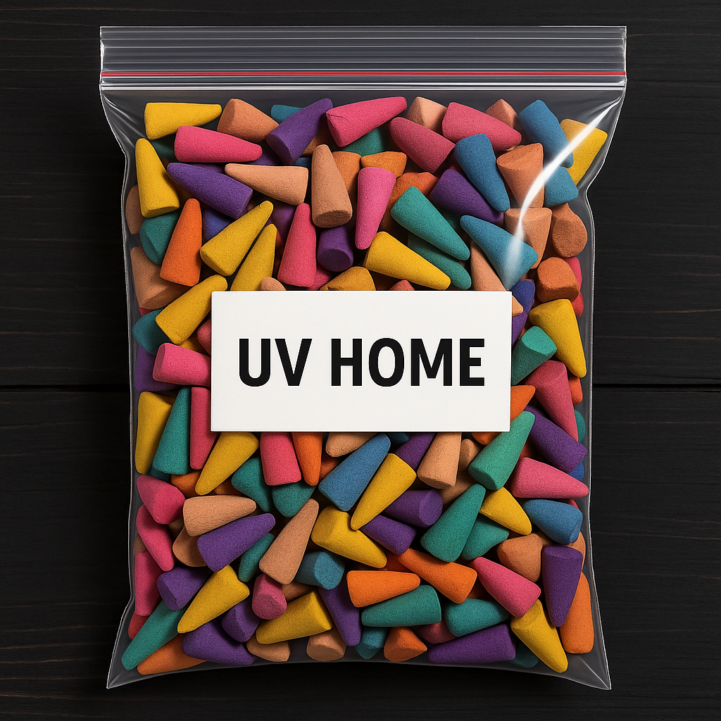 UV HOME Colorful Incense Cones – Aromatherapy & Home Fragrance
