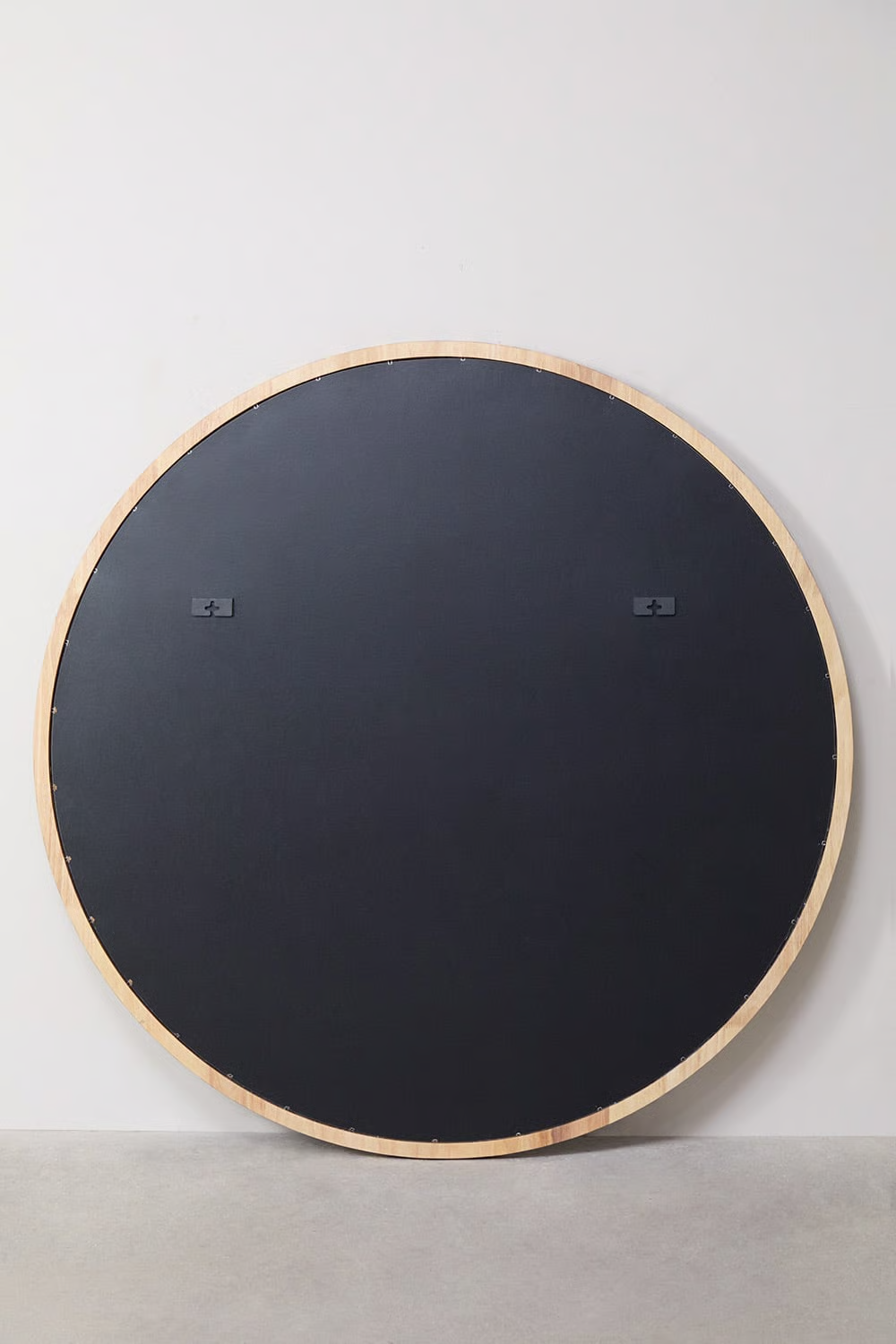 UV HOME Round Wall Mirror Ø110 cm in Sapeira Oak Wood