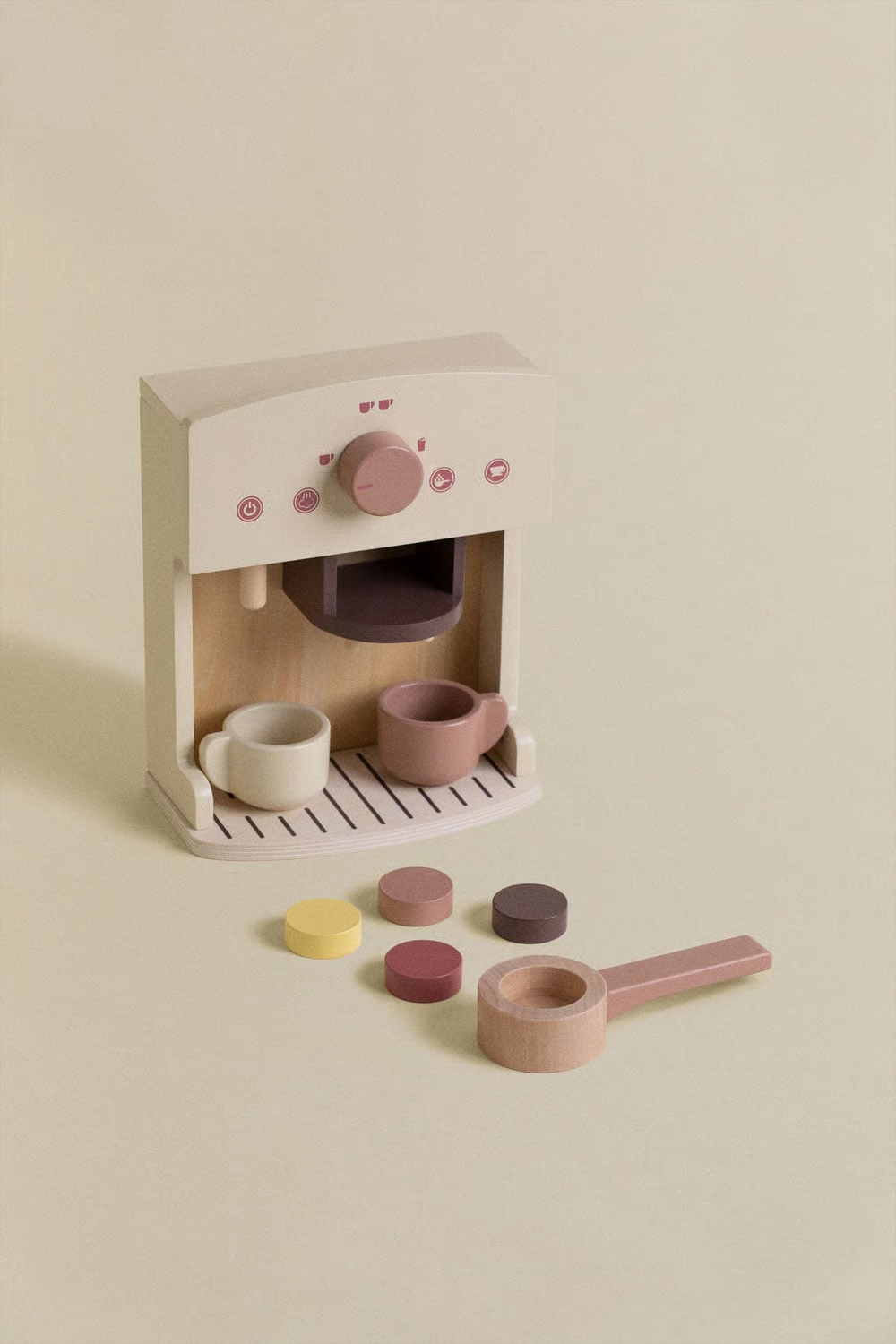 UV Home Warent Kids wooden coffee machine
