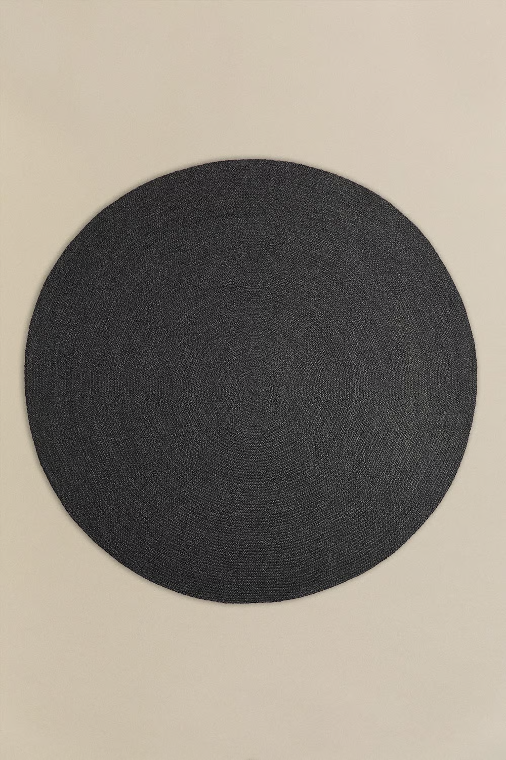 UV Home Round carpet Ø200 cm in polypropylene LisandraMoka Brown