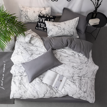 UV HOME 3-Piece Mulberry  Duvet Cover Set – Luxury Bedding with Pillowcases | Double, Queen & King Sizes | Single or Couple Use