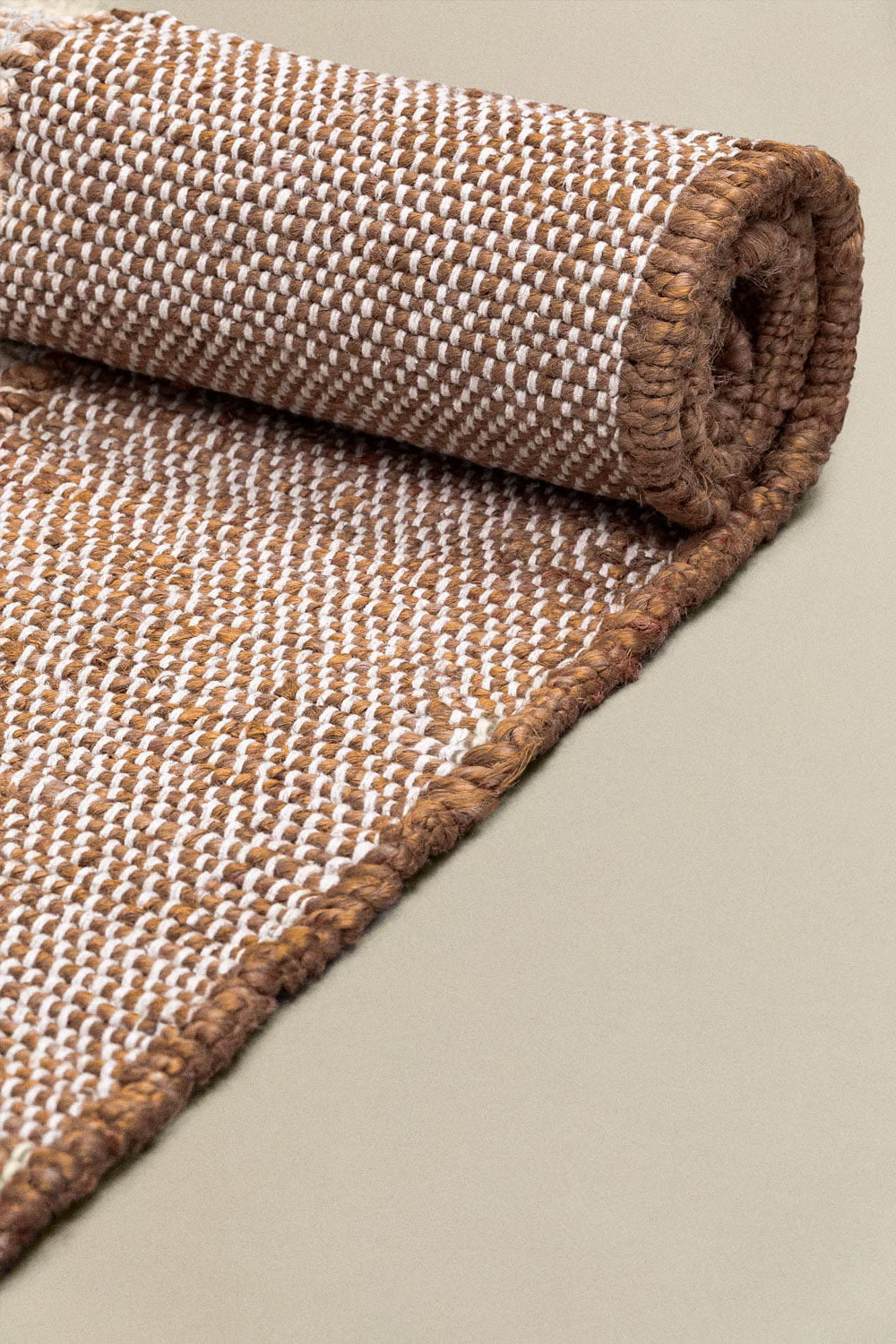 UV Home Rectangular rug 160x240 cm made of jute and cotton Davina
