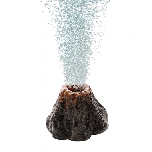 Volcano Aquarium Bubble Ornament by UV Home