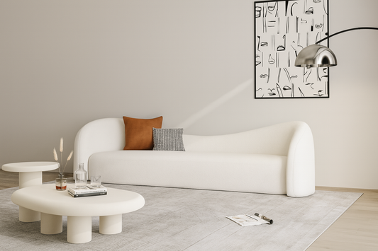 Contemporary Minimalist Living Room by UV Home