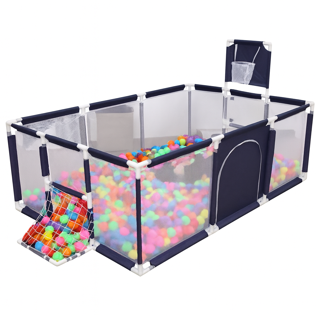 UV HOME – Baby Playpen Safety Fence & Indoor Playground for Kids, Ball Pit for 6 Months to 6 Years