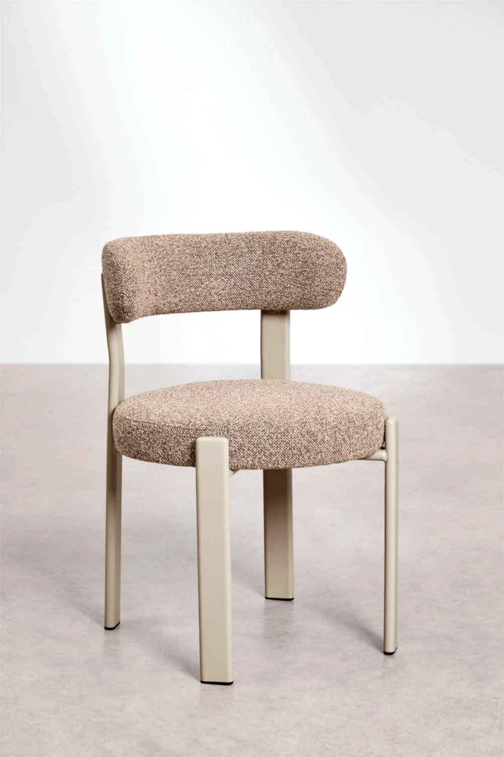 UV Home Jolie Upholstered Dining Chair – Iron Frame