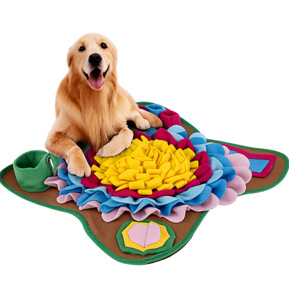 UV HOME Colorful Flower Snuffle Mat for Dogs,cats