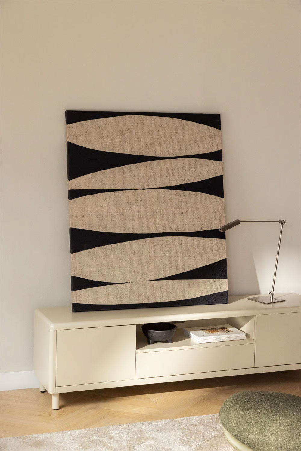 UV HOME Yaleno Hand-Painted Canvas Wall Art