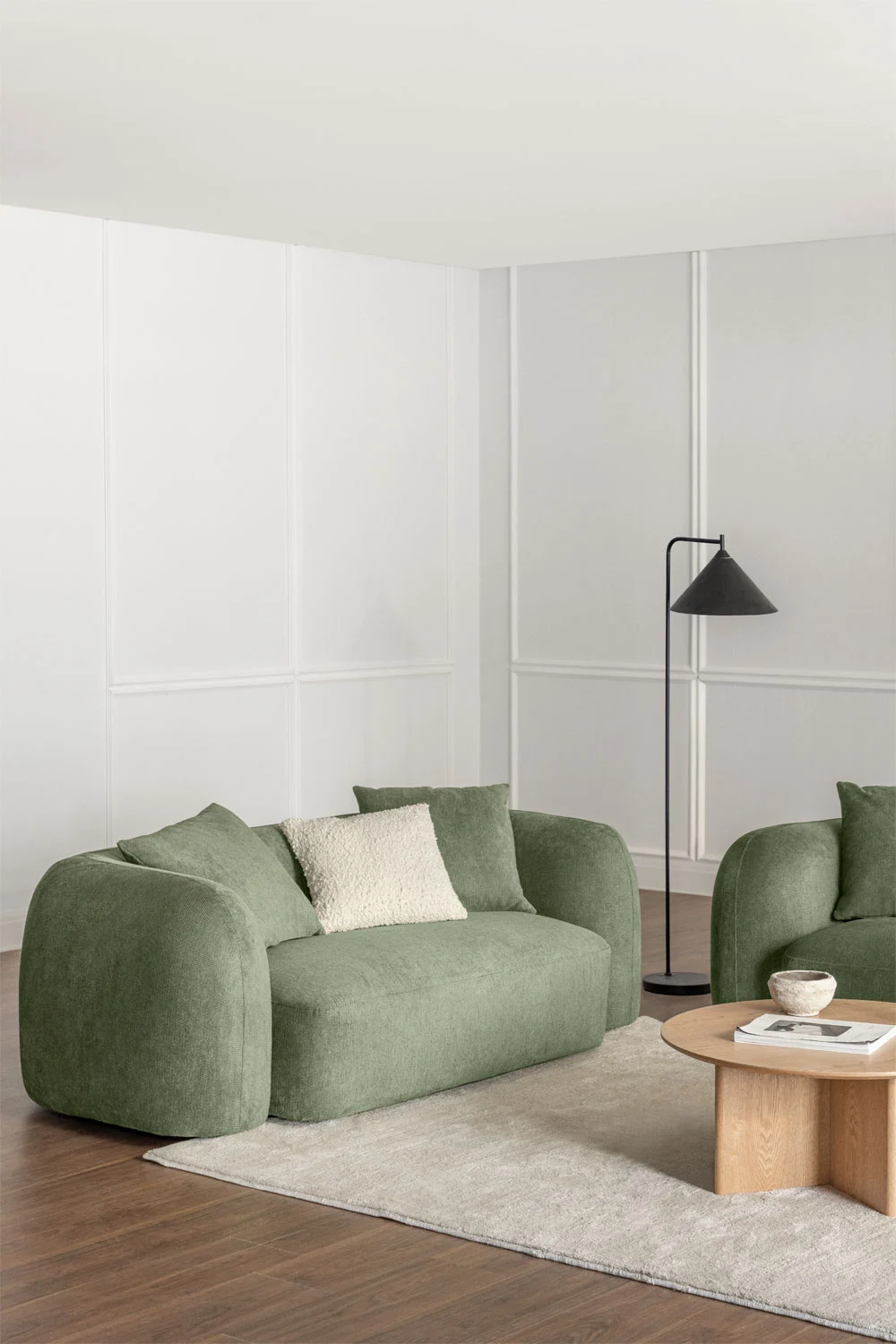 UV HOME Coco 2-seater chenille sofa