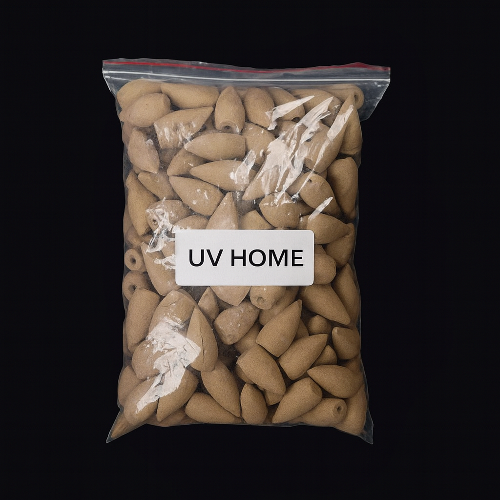 UV HOME Mixed Fragrance Incense Cones – Long-Lasting Aromatherapy