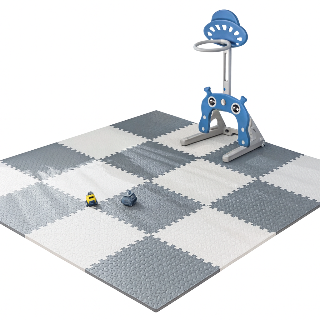 UV HOME – 8–16 PCS Baby Play Mats EVA Foam Puzzle Floor Mat for Kids, Interlocking Activity Carpet 30×30cm