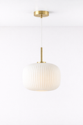 UV HOME Bruner Pendant Lamp – Metal & Glass Hanging Light