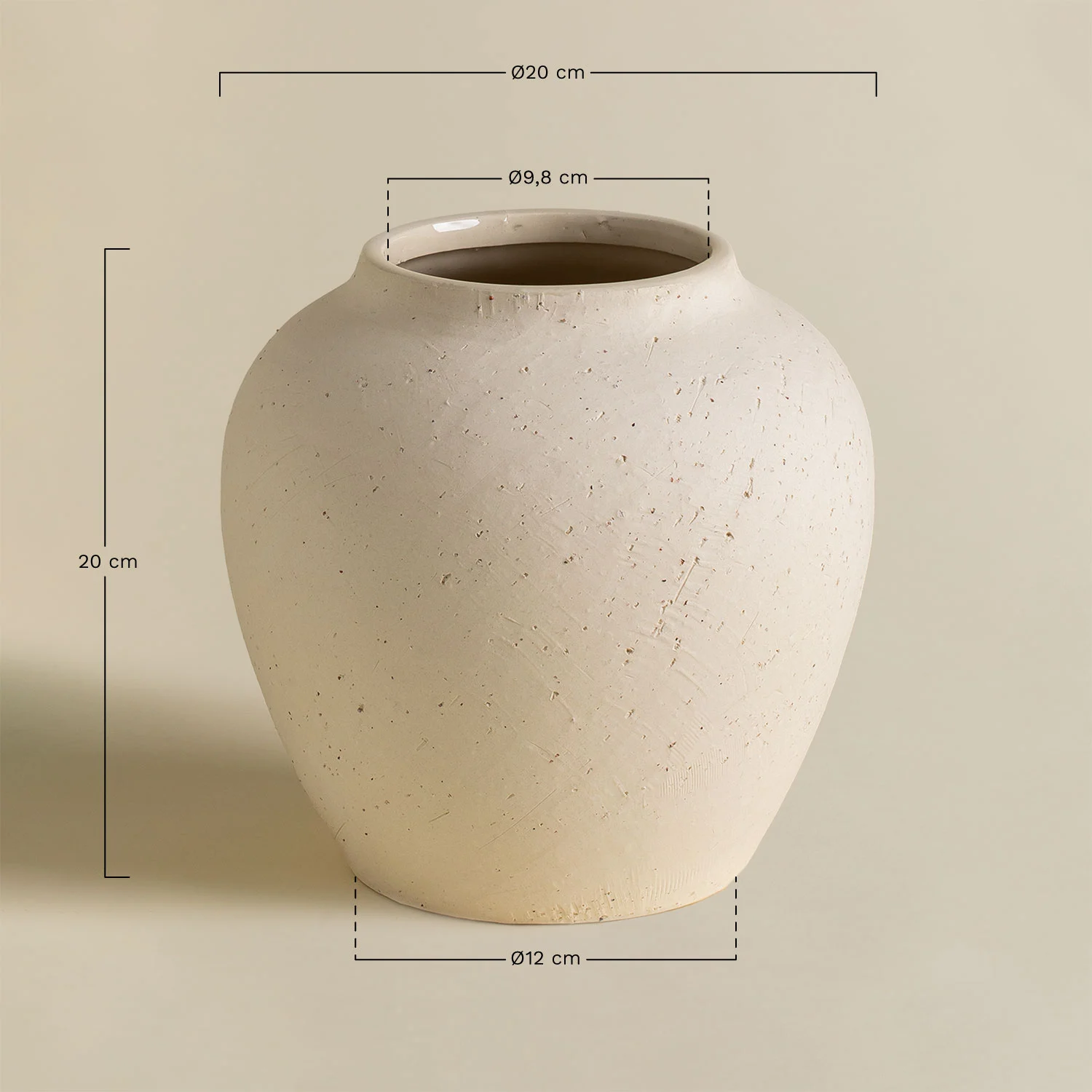 UV HOME Bronte Ceramic Vase