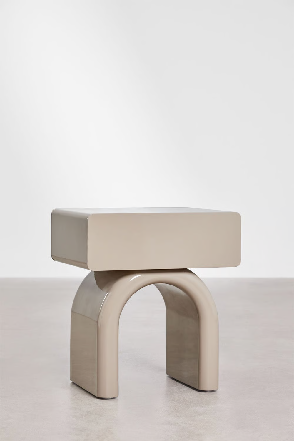 UV HOME Rectangular Bedside Table 50x40 cm in MDF Volire