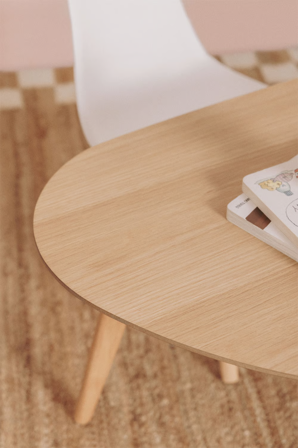 UV Home Coffee table in MDF and Yavik oak wood
