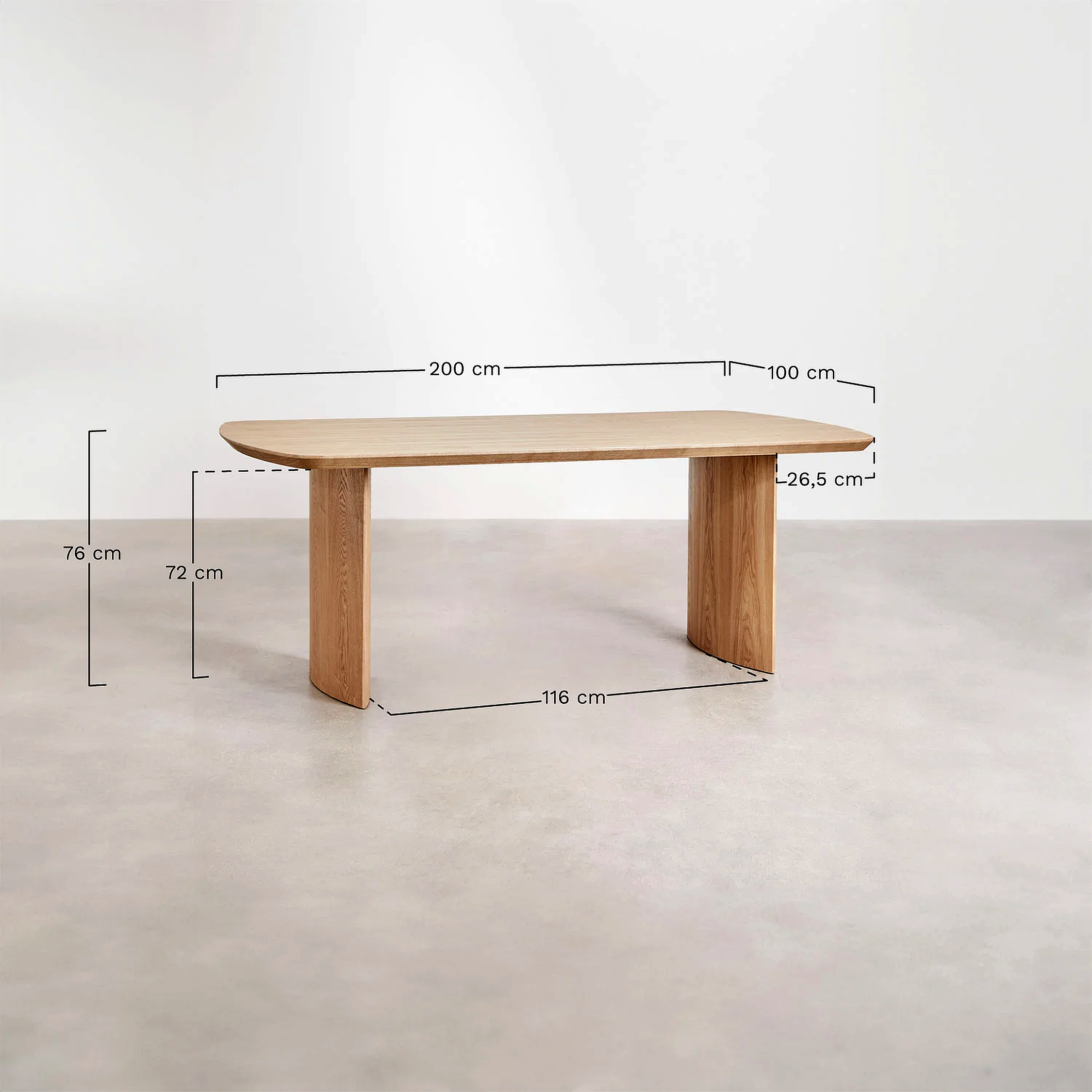 UV Home Tuareg Rectangular Dining Table