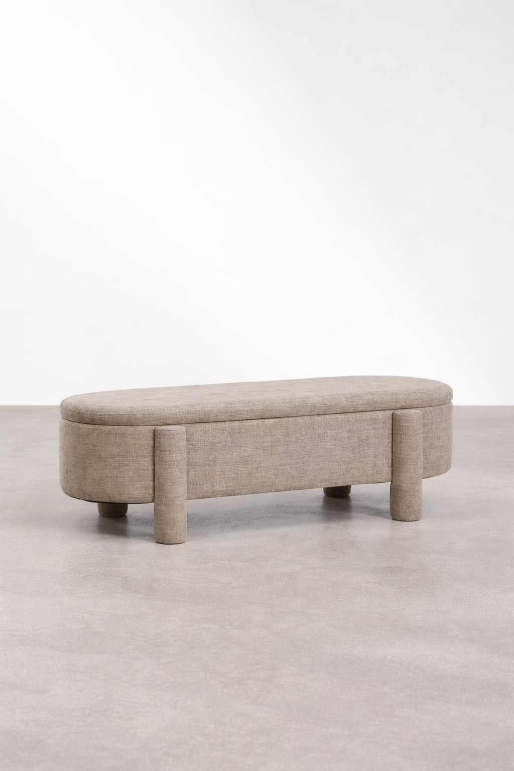 UV Home Cleo Upholstered Storage Bench