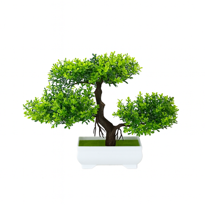 UV HOME – Artificial Bonsai Tree with Vibrant Decorative Foliage