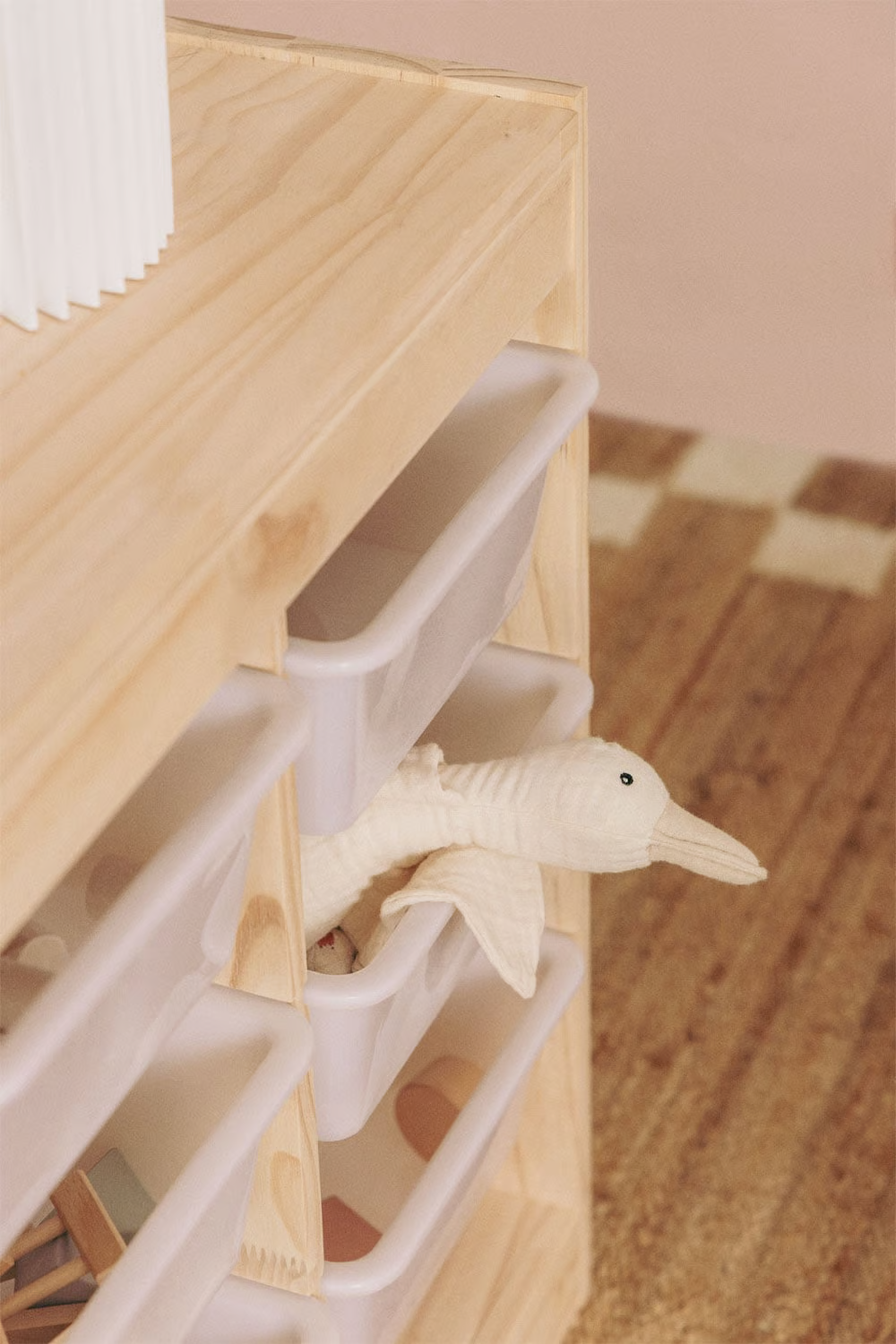 UV Home Storage module in pine wood Nopik Kids