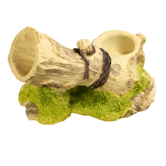 Aquarium Decoration Log with Moss Design – by UV Home