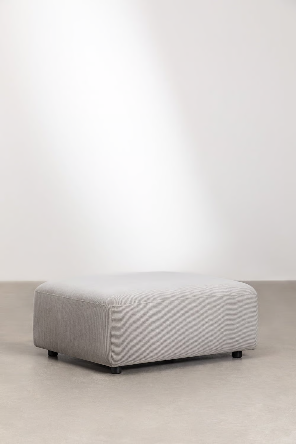 UV HOME 4-piece modular sofa with upholstered ottoman Fogle