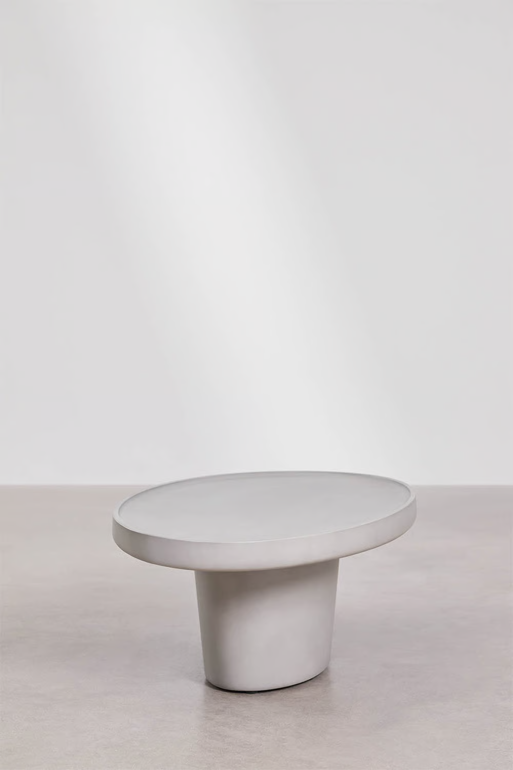 Darwys Oval Garden Coffee Table 110 x 60 cm in Cement