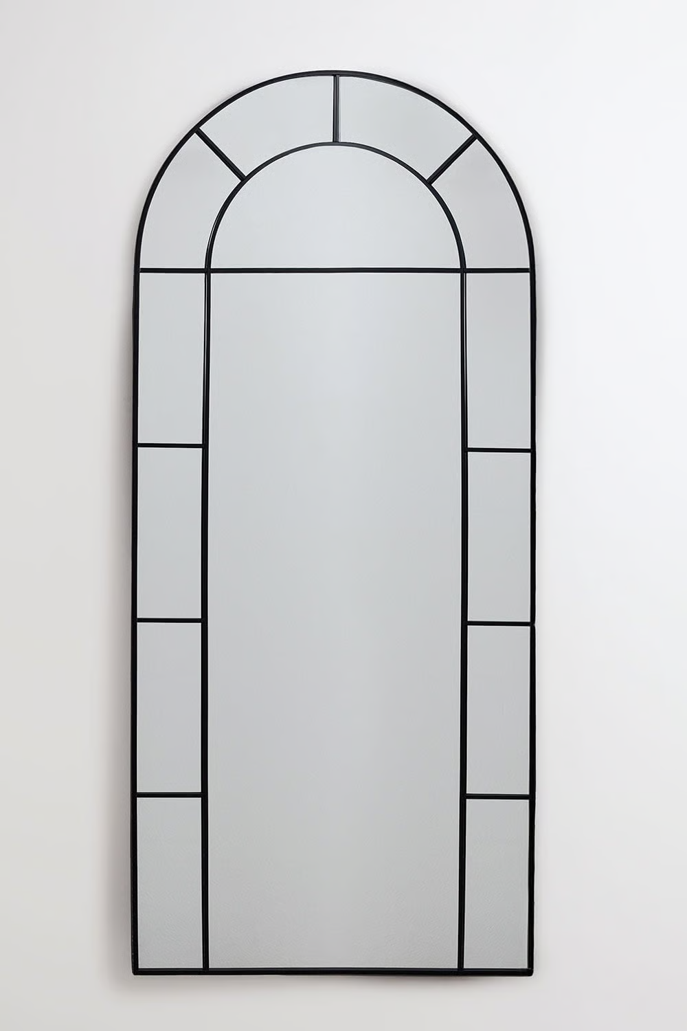 UV HOME Diana Metal Wall Mirror with Window Effect 80 x 180 cm