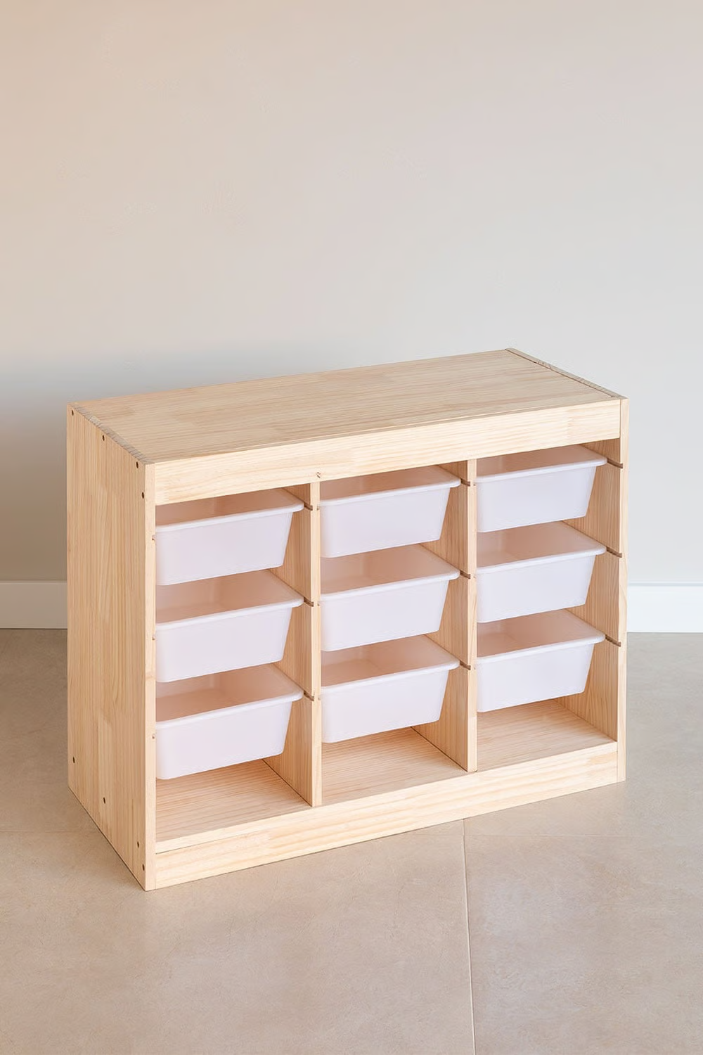 UV Home Storage module in pine wood Nopik Kids