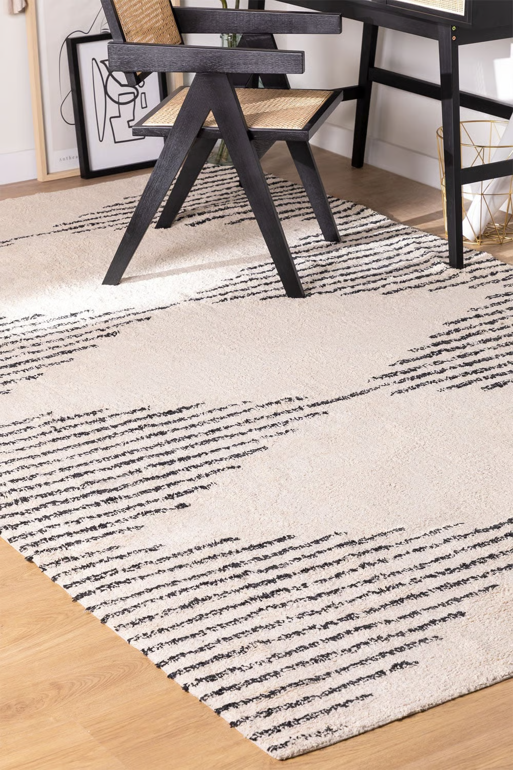 UV Home Rectangular cotton rug Parak
