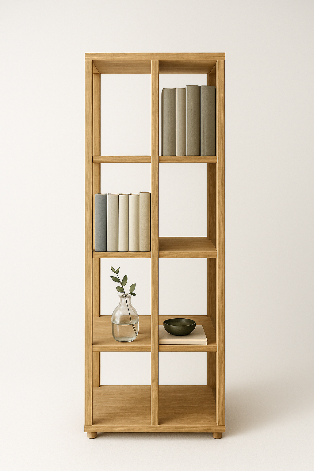 UV HOME 360° Rotating Bookshelf – Modern Storage Rack for Living Room, Bedroom & Kids’ Room