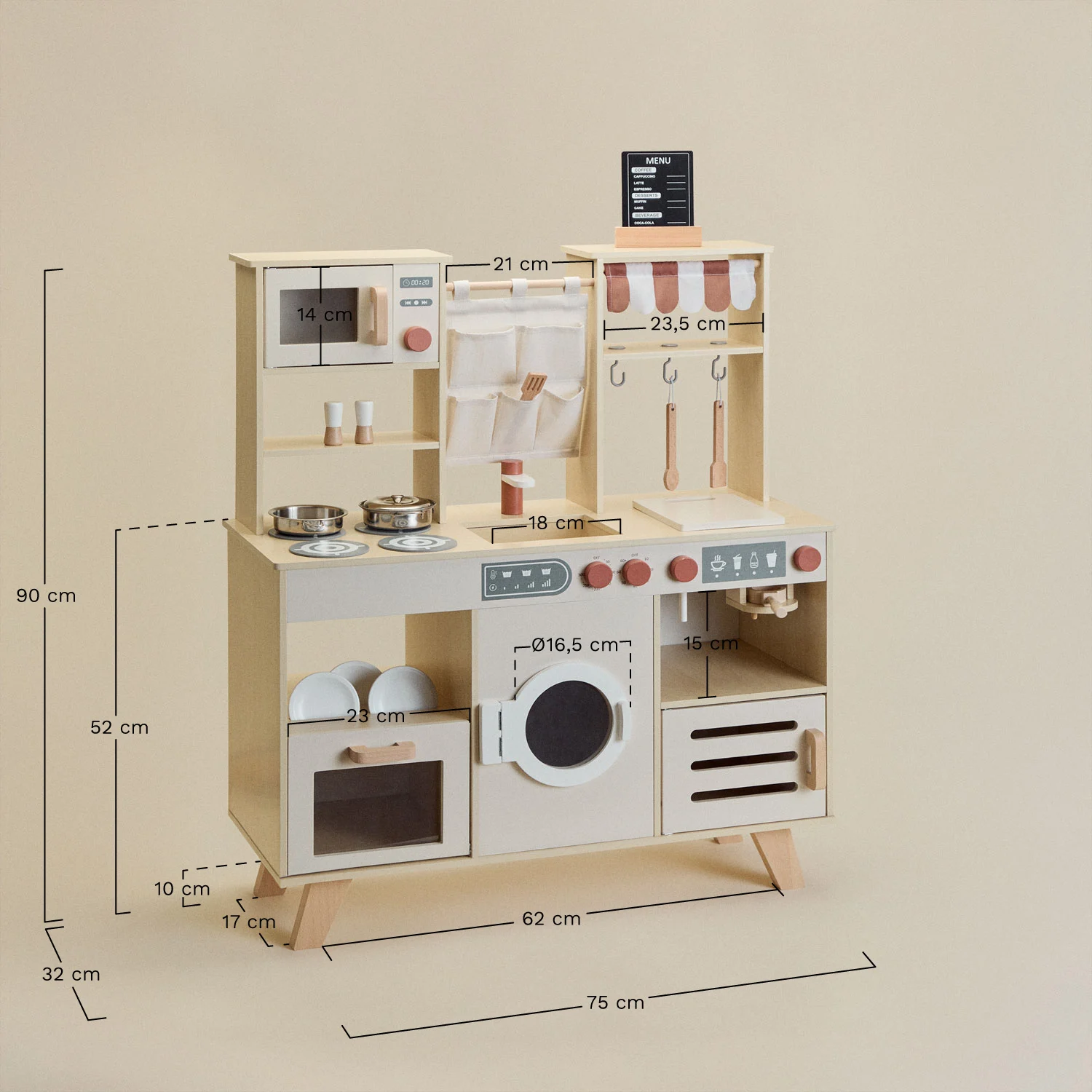 UV Home Wooden kitchenette Nannar Kids