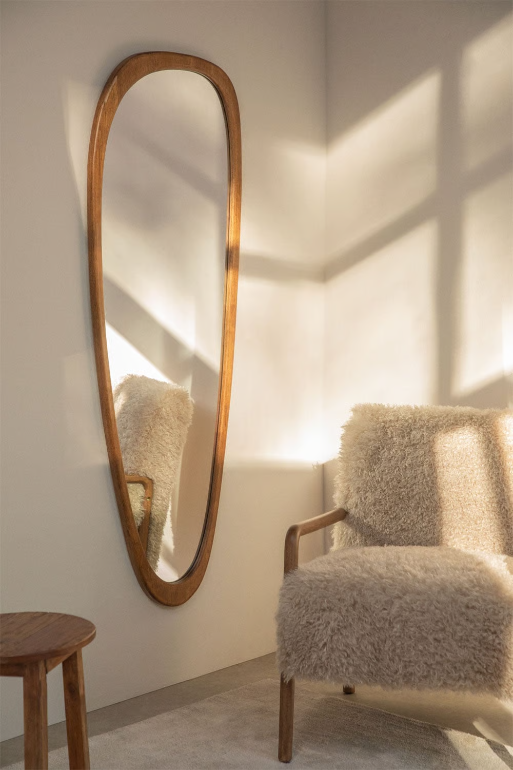 UV HOME Wall mirror in oak Arbidel
