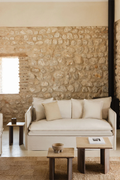 UV HOME Grace 2-seater sofa in linen and cotton