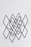 UV HOME Boro Steel Wine Rack for 10 Bottles