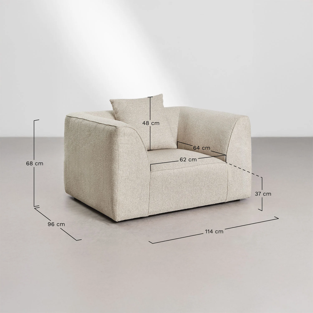 UV HOME Cardea upholstered armchair
