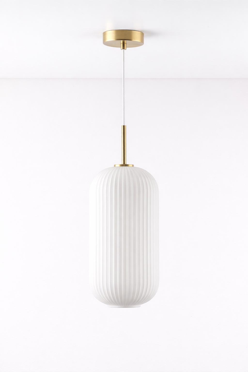 UV HOME Bruner Pendant Lamp – Metal & Glass Hanging Light