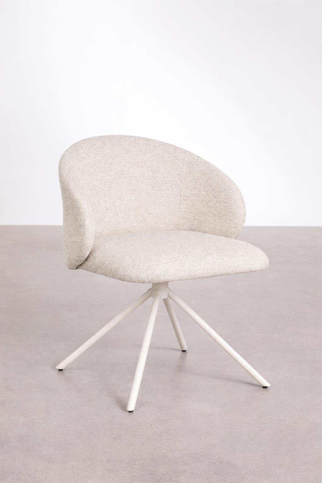 UV HOME Gryon Dining Chair – Swivel Upholstered