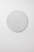 UV HOME Round wall mirror for bathroom with LED light and anti-fost Ribs