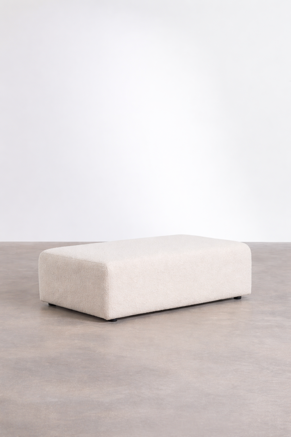 UV Home Borjan Ottoman – Lamb Upholstered