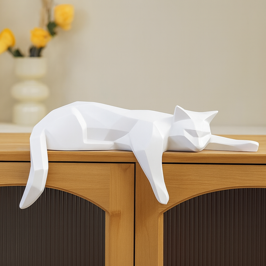 UV HOME – Geometric Cat Sculpture