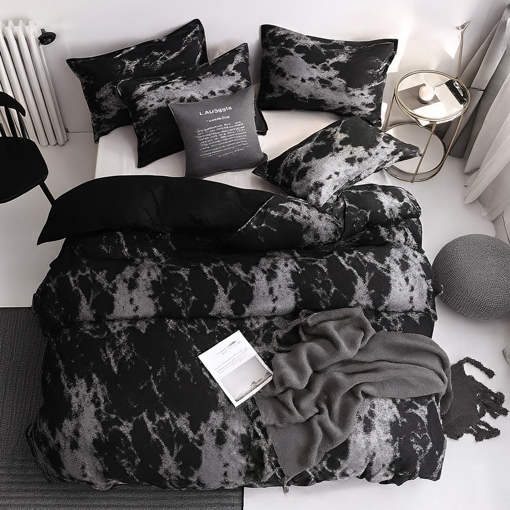 UV HOME 3-Piece Mulberry  Duvet Cover Set – Luxury Bedding with Pillowcases | Double, Queen & King Sizes | Single or Couple Use