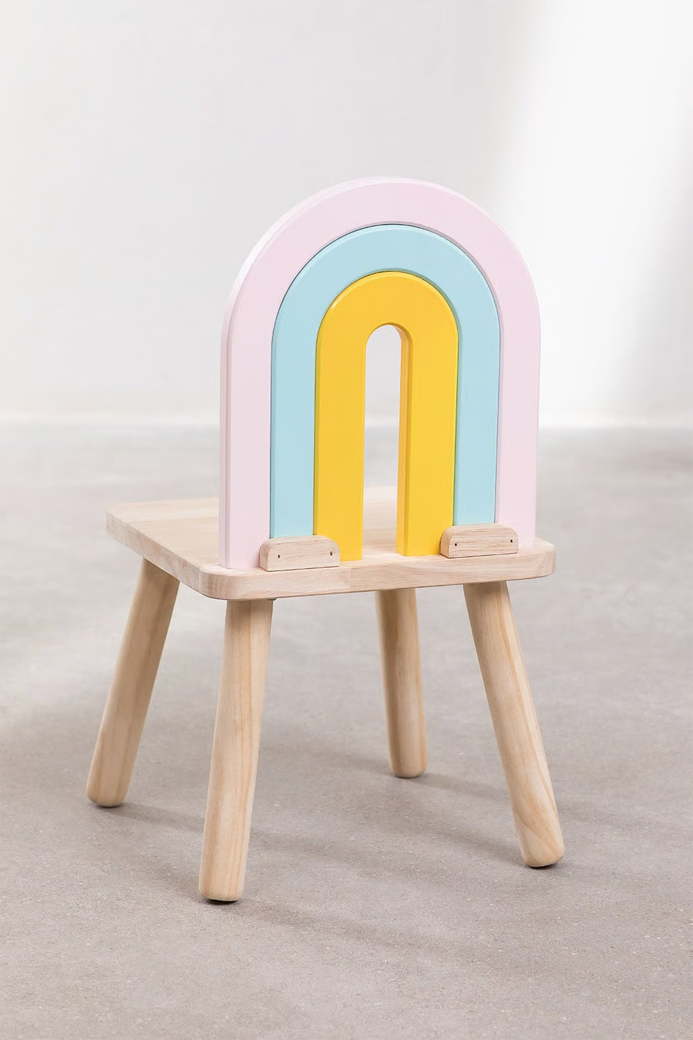 UV Home Mini Rainbow Kids wooden chair