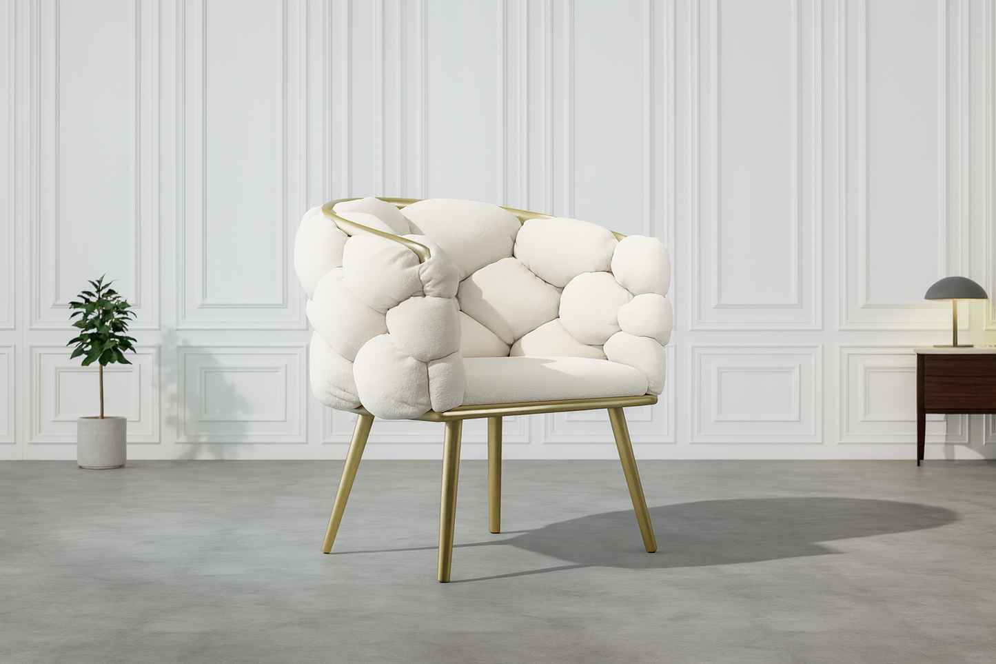 Cloud-Inspired Accent Chair by UV HOME