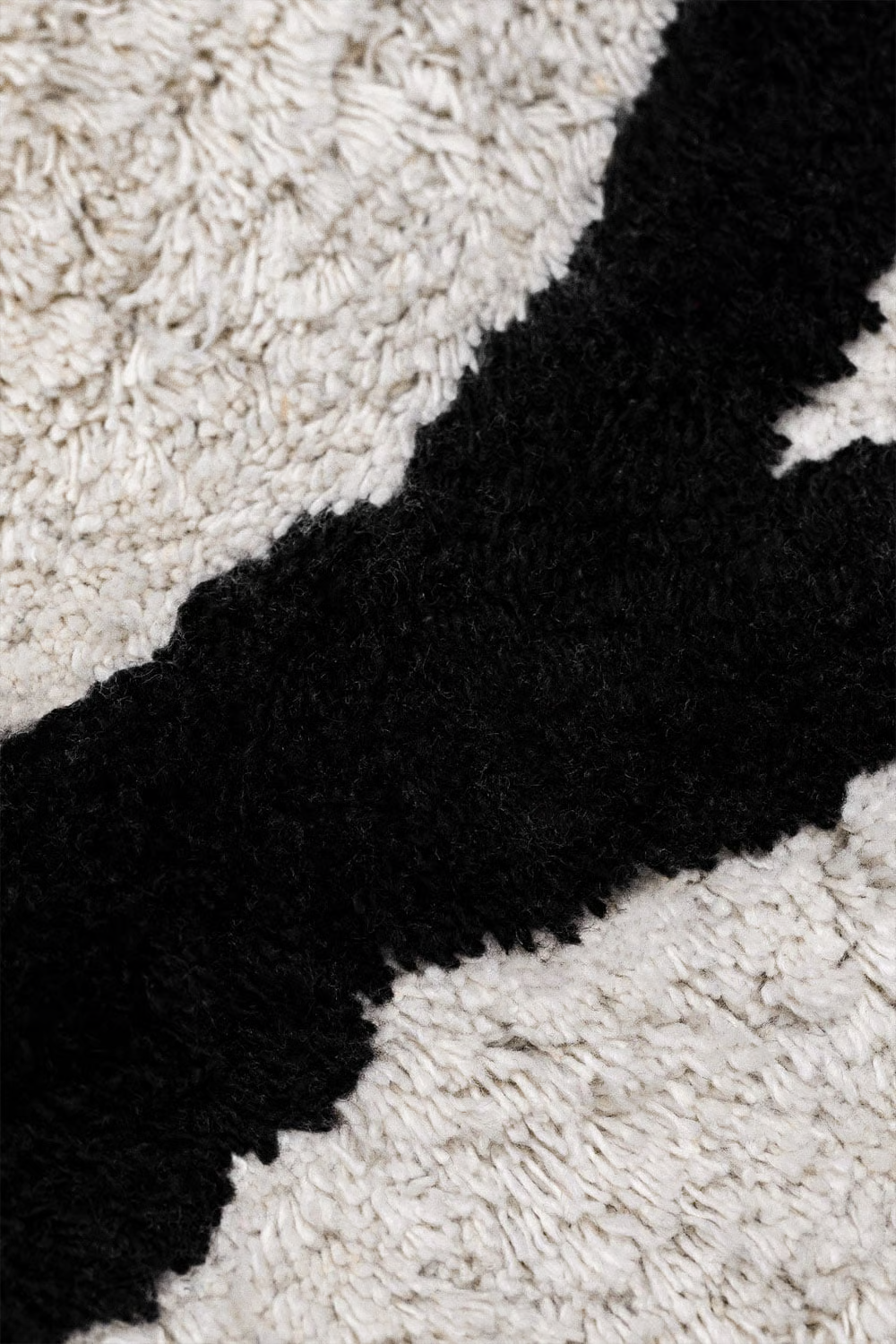 UV Home Irregular rug 250x290 cm in cotton Kamala