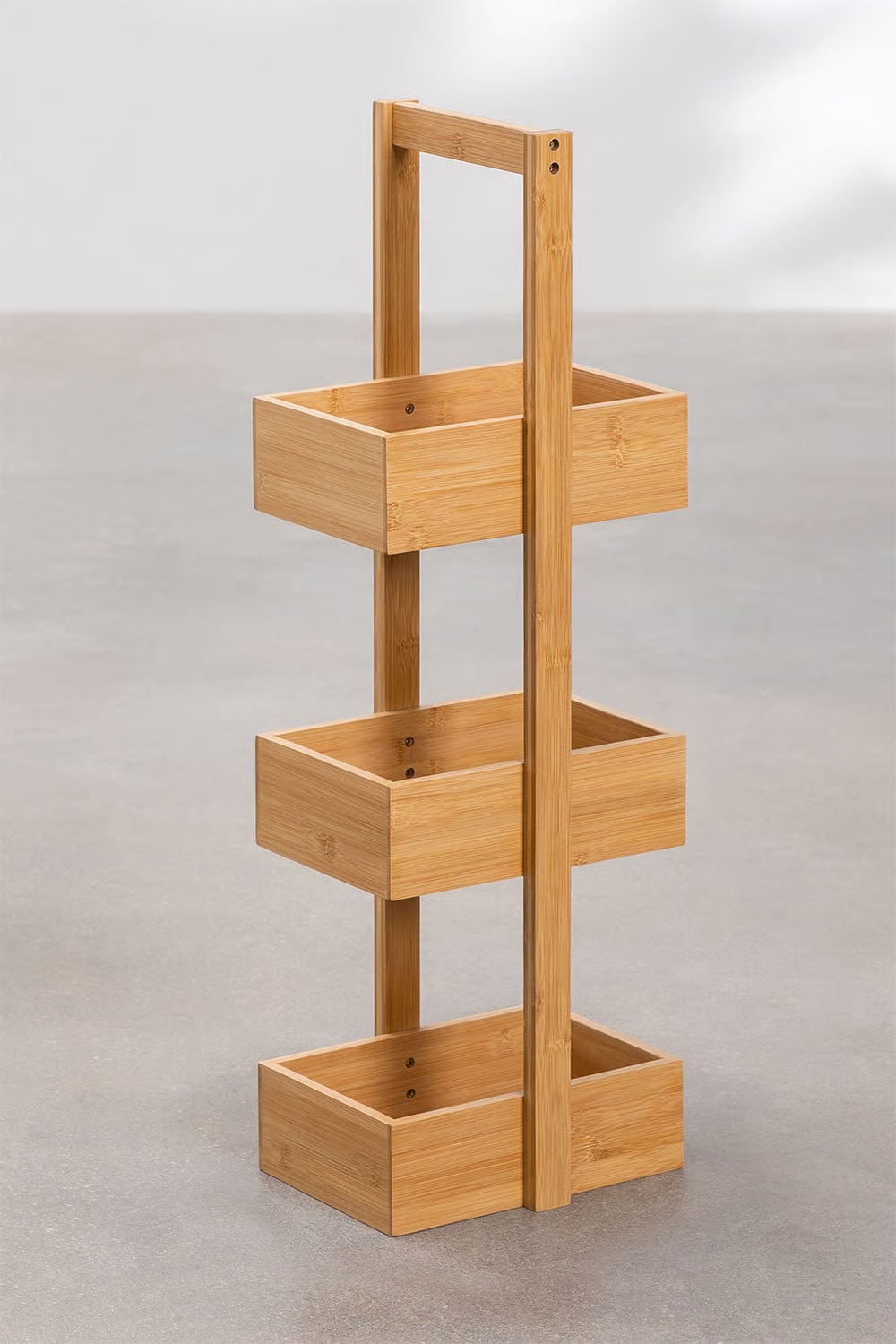 UV HOME Kayla Design Bamboo Bathroom Shelf 75x25 cm