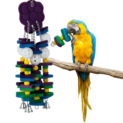 UV HOME Colorful Hanging Parrot Toy