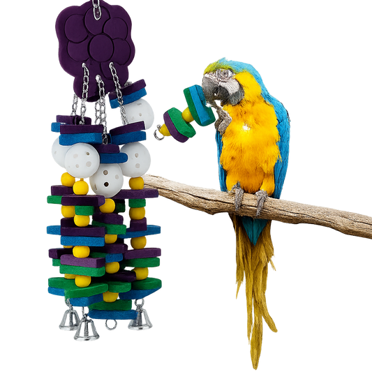 UV HOME Colorful Hanging Parrot Toy